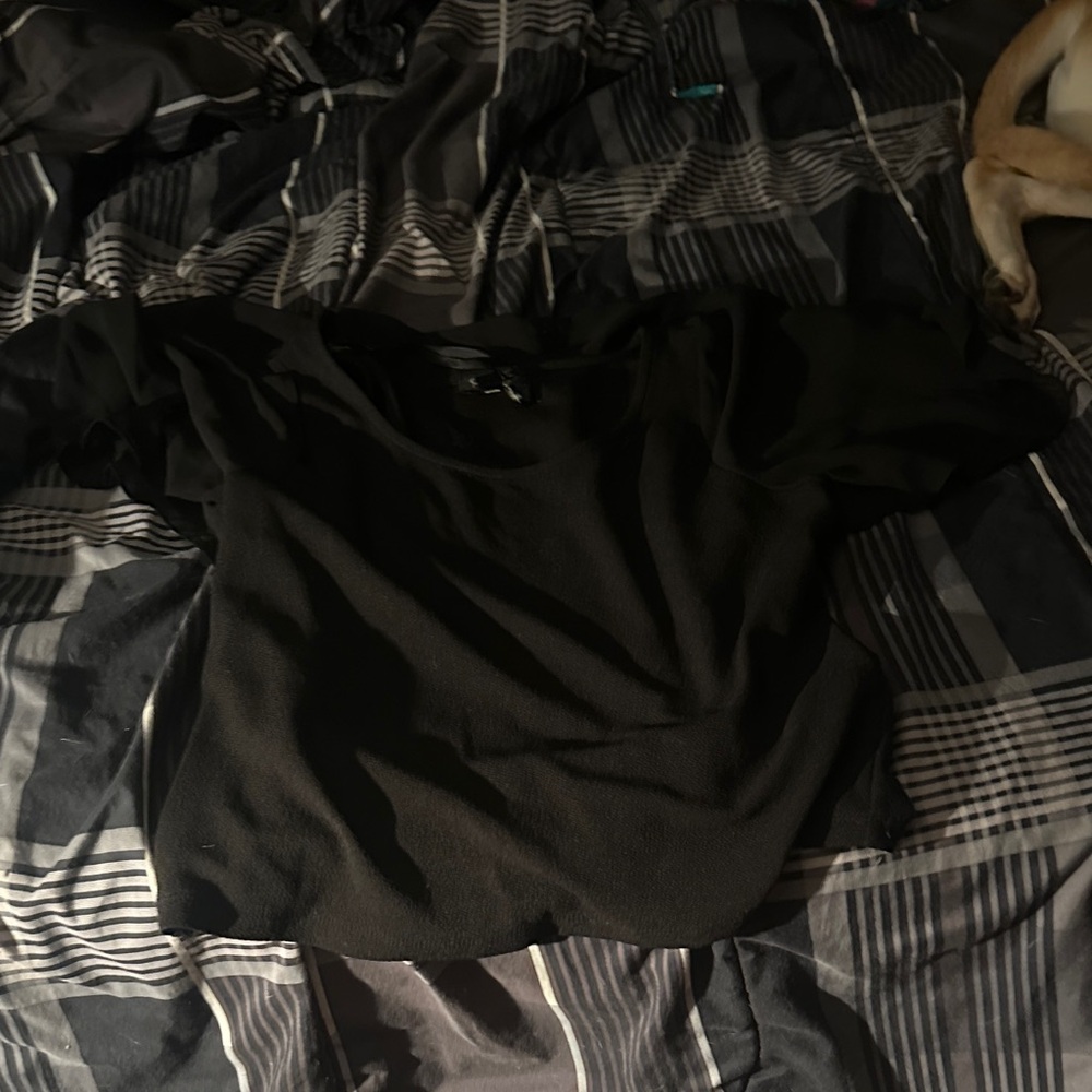 Black Jessica Simpson Short Sleeve Top